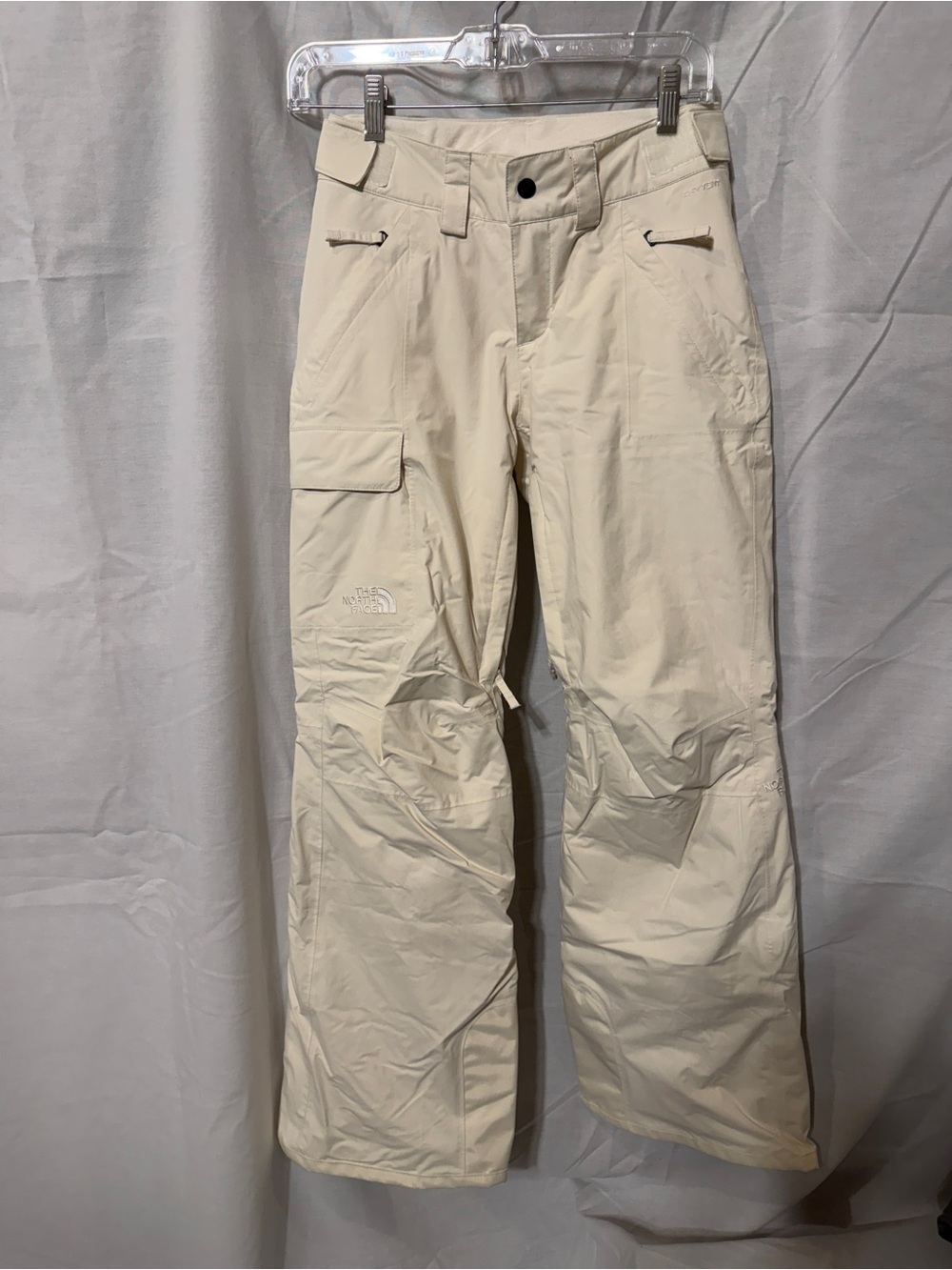 The North Face Women's Cargo Snow Pants — Bone white